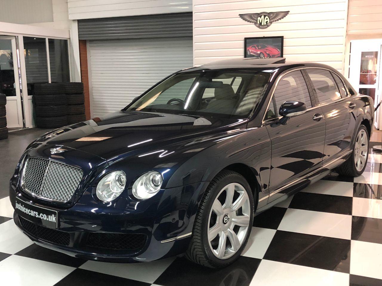 Bentley Continental Flying Spur 6.0 W12 4dr Auto~Sunroof~ Saloon Petrol Dark Sapphire Blue Metallic