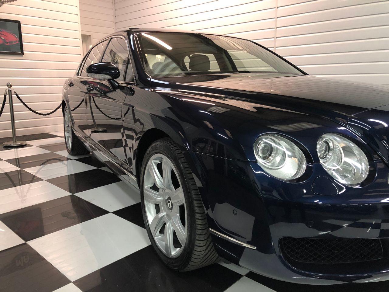 Bentley Continental Flying Spur 6.0 W12 4dr Auto~Sunroof~ Saloon Petrol Dark Sapphire Blue Metallic