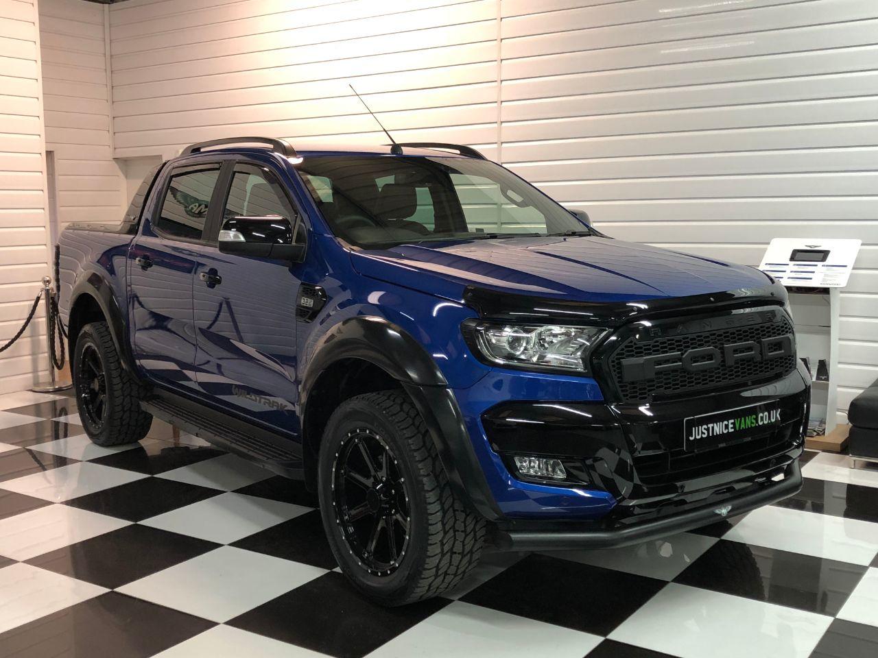 Ford Ranger Pick Up Double Cab Wildtrak X 3.2 TDCi 200BHP Auto Pick Up Diesel Performance Blue