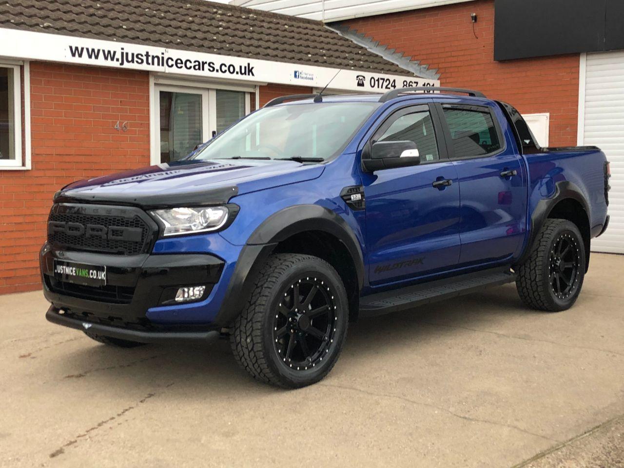 Ford Ranger Pick Up Double Cab Wildtrak X 3.2 TDCi 200BHP Auto Pick Up Diesel Performance Blue