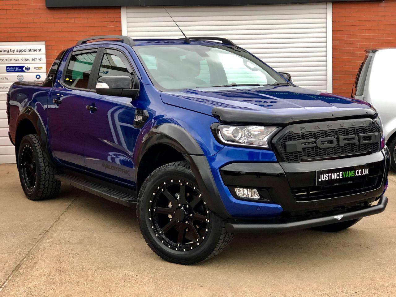Ford Ranger Pick Up Double Cab Wildtrak X 3.2 TDCi 200BHP Auto Pick Up Diesel Performance Blue