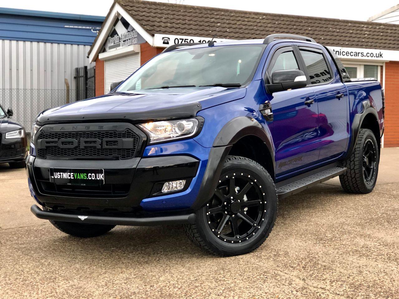 Ford Ranger Pick Up Double Cab Wildtrak X 3.2 TDCi 200BHP Auto Pick Up Diesel Performance Blue