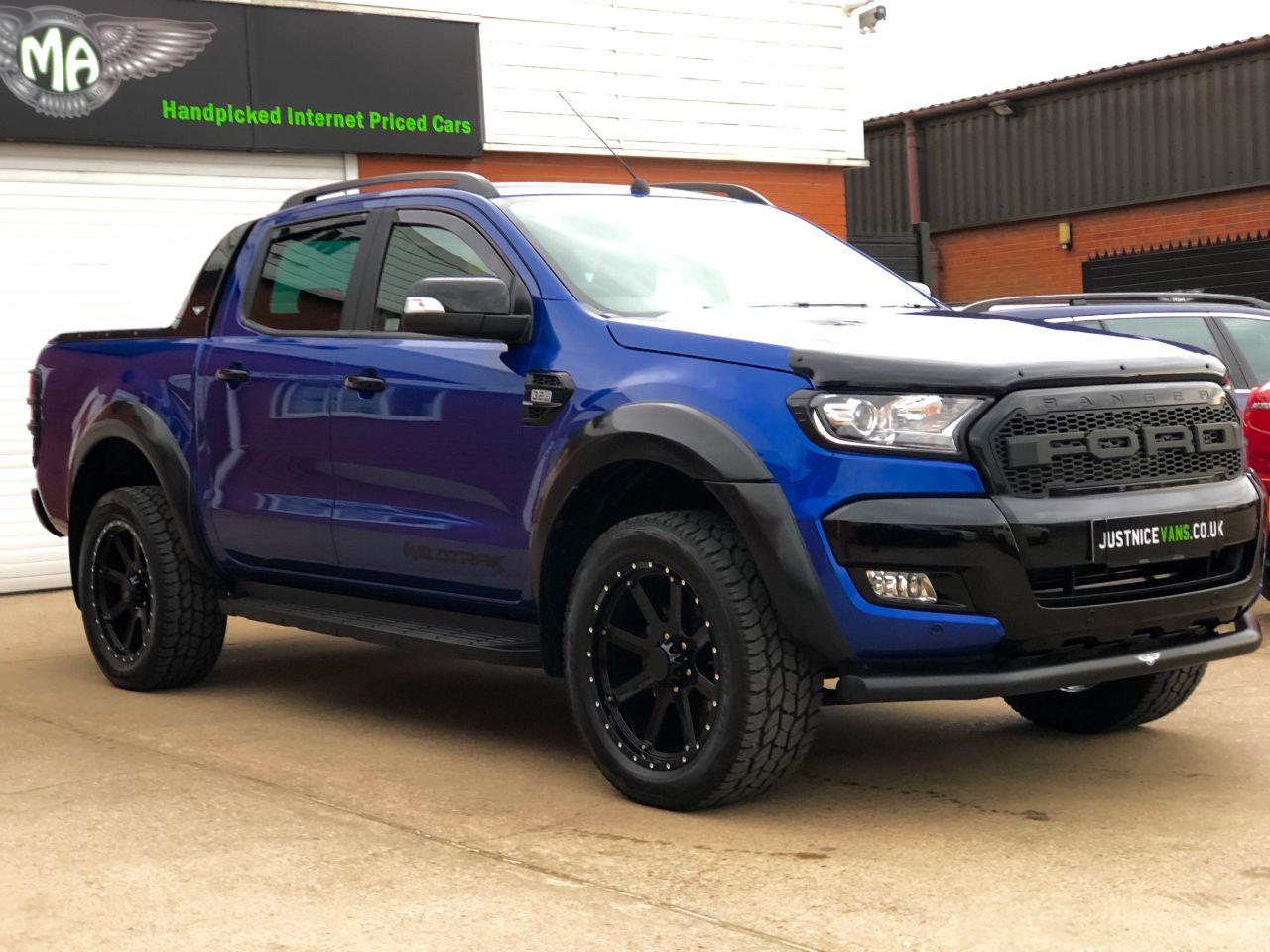 Ford Ranger Pick Up Double Cab Wildtrak X 3.2 TDCi 200BHP Auto Pick Up Diesel Performance Blue