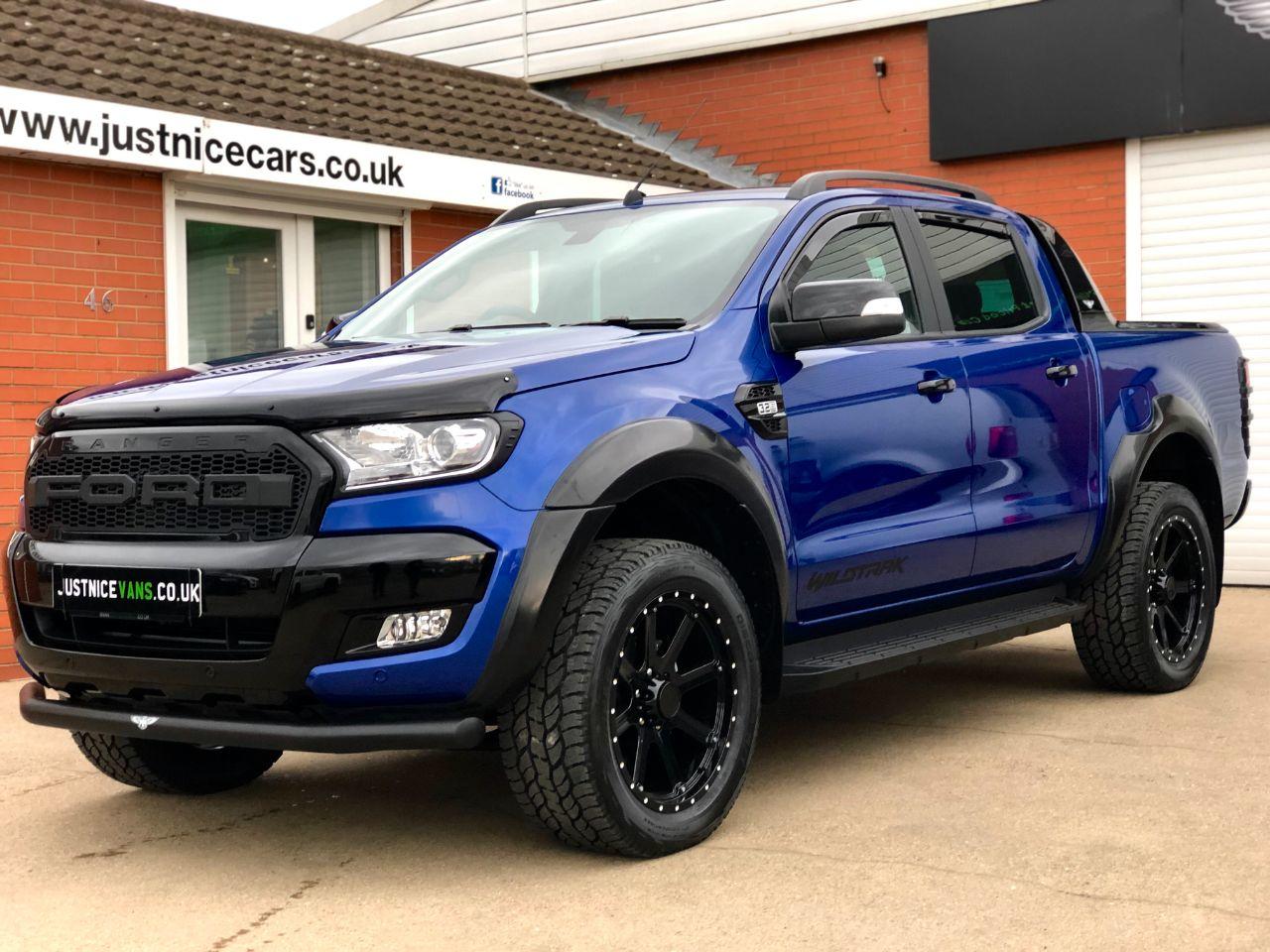 Ford Ranger Pick Up Double Cab Wildtrak X 3.2 TDCi 200BHP Auto Pick Up Diesel Performance Blue