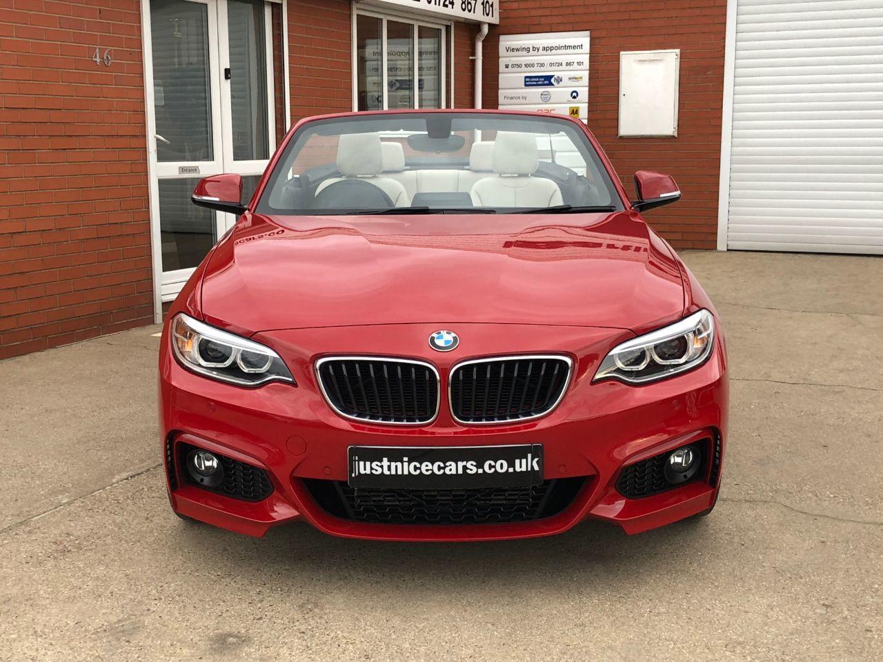 BMW 2 Series 2.0 220d M-Sport Convertible ~£3,775 Options~ Convertible Diesel Red
