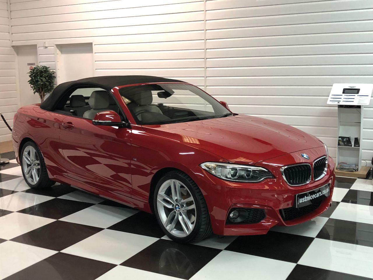 BMW 2 Series 2.0 220d M-Sport Convertible ~£3,775 Options~ Convertible Diesel Red
