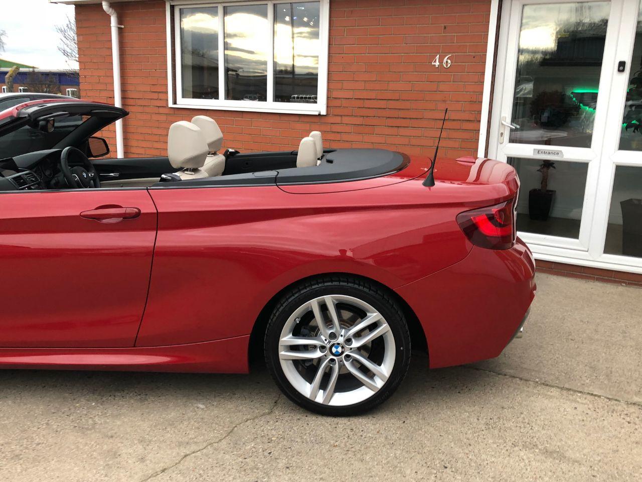 BMW 2 Series 2.0 220d M-Sport Convertible ~£3,775 Options~ Convertible Diesel Red
