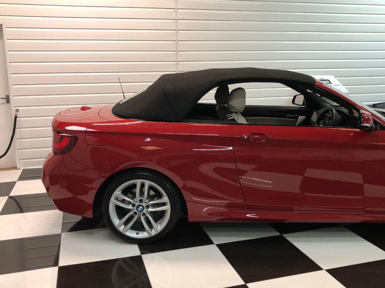 BMW 2 Series 2.0 220d M-Sport Convertible ~£3,775 Options~ Convertible Diesel Red