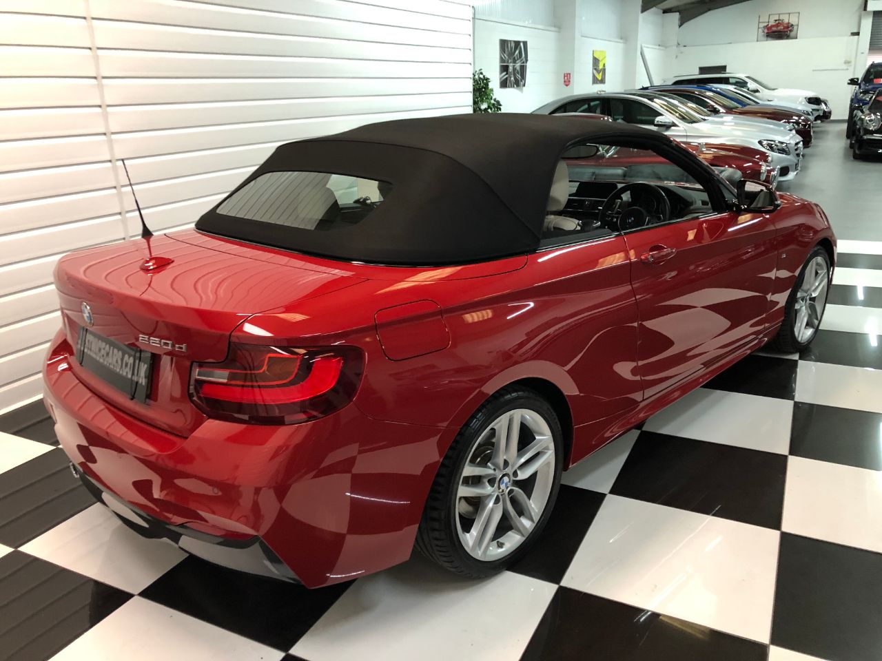 BMW 2 Series 2.0 220d M-Sport Convertible ~£3,775 Options~ Convertible Diesel Red