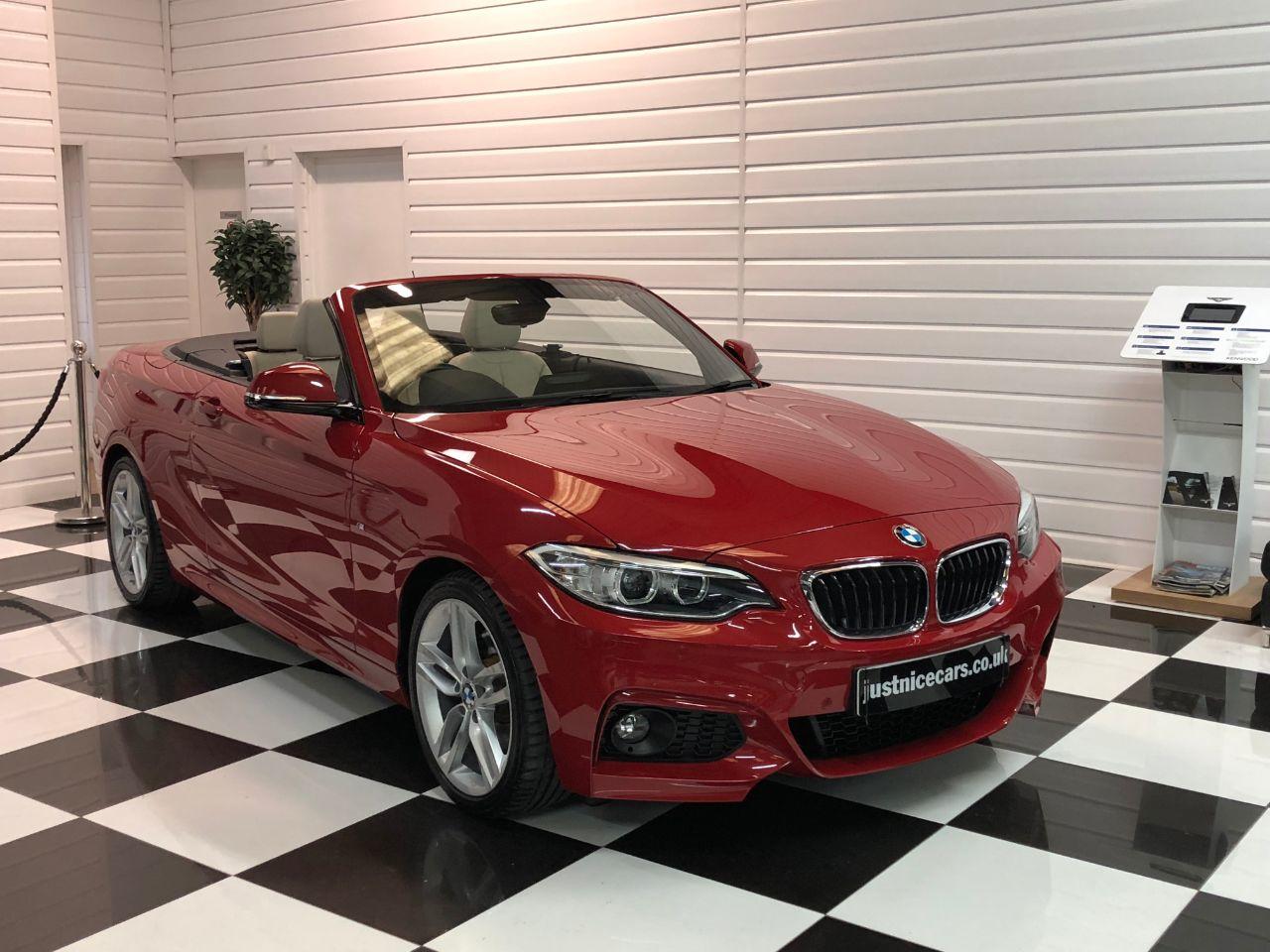 BMW 2 Series 2.0 220d M-Sport Convertible ~£3,775 Options~ Convertible Diesel Red