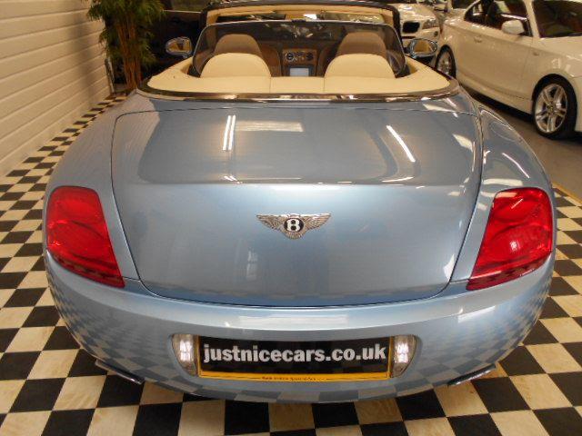 Bentley Continental GTC 6.0 W12 4dr Auto convertible Convertible Petrol Silverlake Blue