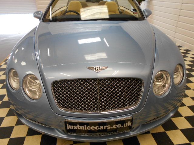 Bentley Continental GTC 6.0 W12 4dr Auto convertible Convertible Petrol Silverlake Blue