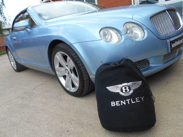 Bentley Continental GTC 6.0 W12 4dr Auto convertible Convertible Petrol Silverlake Blue