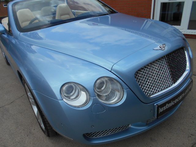 Bentley Continental GTC 6.0 W12 4dr Auto convertible Convertible Petrol Silverlake Blue