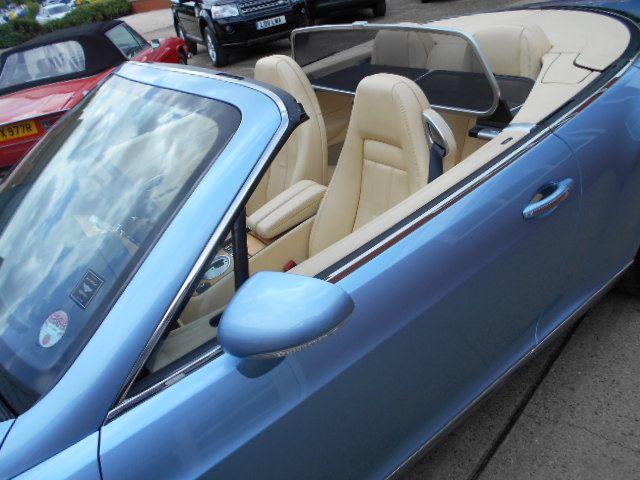 Bentley Continental GTC 6.0 W12 4dr Auto convertible Convertible Petrol Silverlake Blue