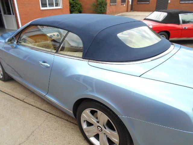 Bentley Continental GTC 6.0 W12 4dr Auto convertible Convertible Petrol Silverlake Blue