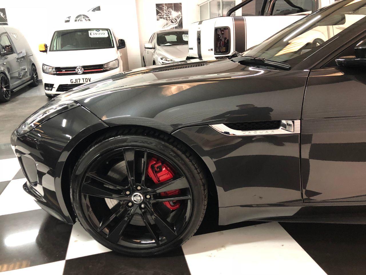 Jaguar F-type 5.0 V8 S Supercharged 2dr Auto 495BHP Convertible Petrol Stratus Grey
