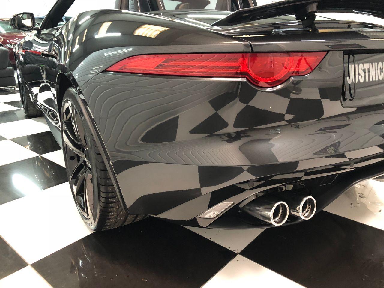 Jaguar F-type 5.0 V8 S Supercharged 2dr Auto 495BHP Convertible Petrol Stratus Grey