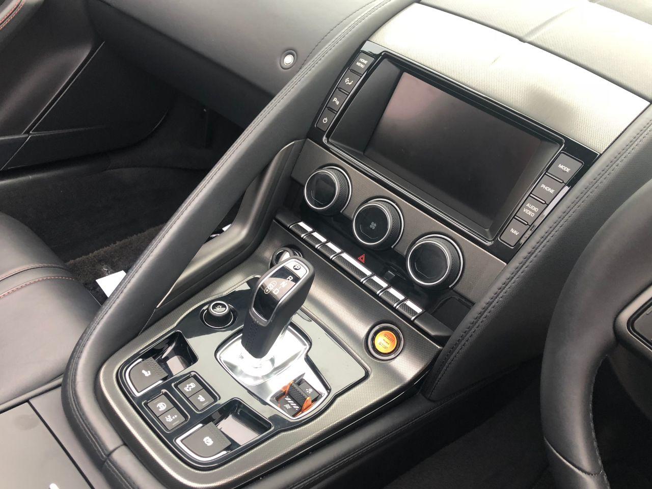 Jaguar F-type 5.0 V8 S Supercharged 2dr Auto 495BHP Convertible Petrol Stratus Grey