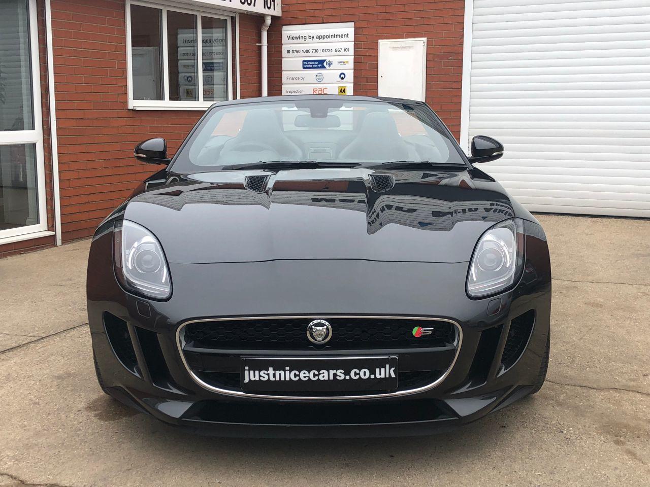 Jaguar F-type 5.0 V8 S Supercharged 2dr Auto 495BHP Convertible Petrol Stratus Grey