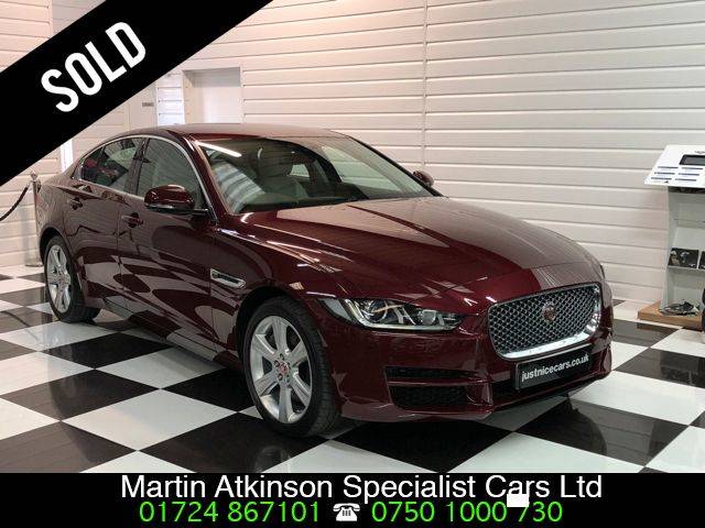 Jaguar XE 2.0d [180] Portfolio 4dr Auto AWD 4X4 Saloon Diesel Odyssey Red