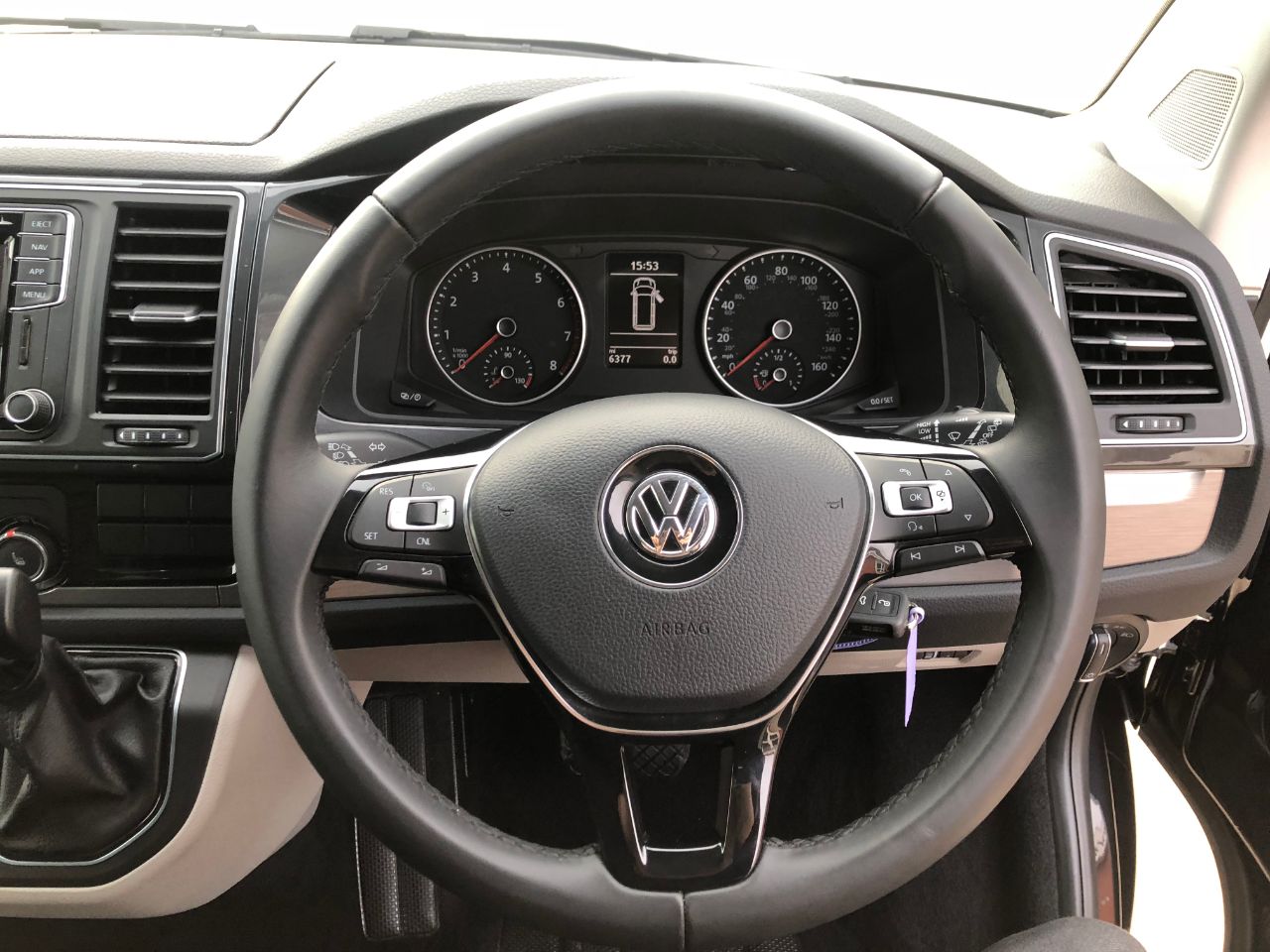 Volkswagen Transporter 2.0 TSi Petrol 204BHP Highline Tailgate Kombi Combi Van Petrol Deep Black Pearl