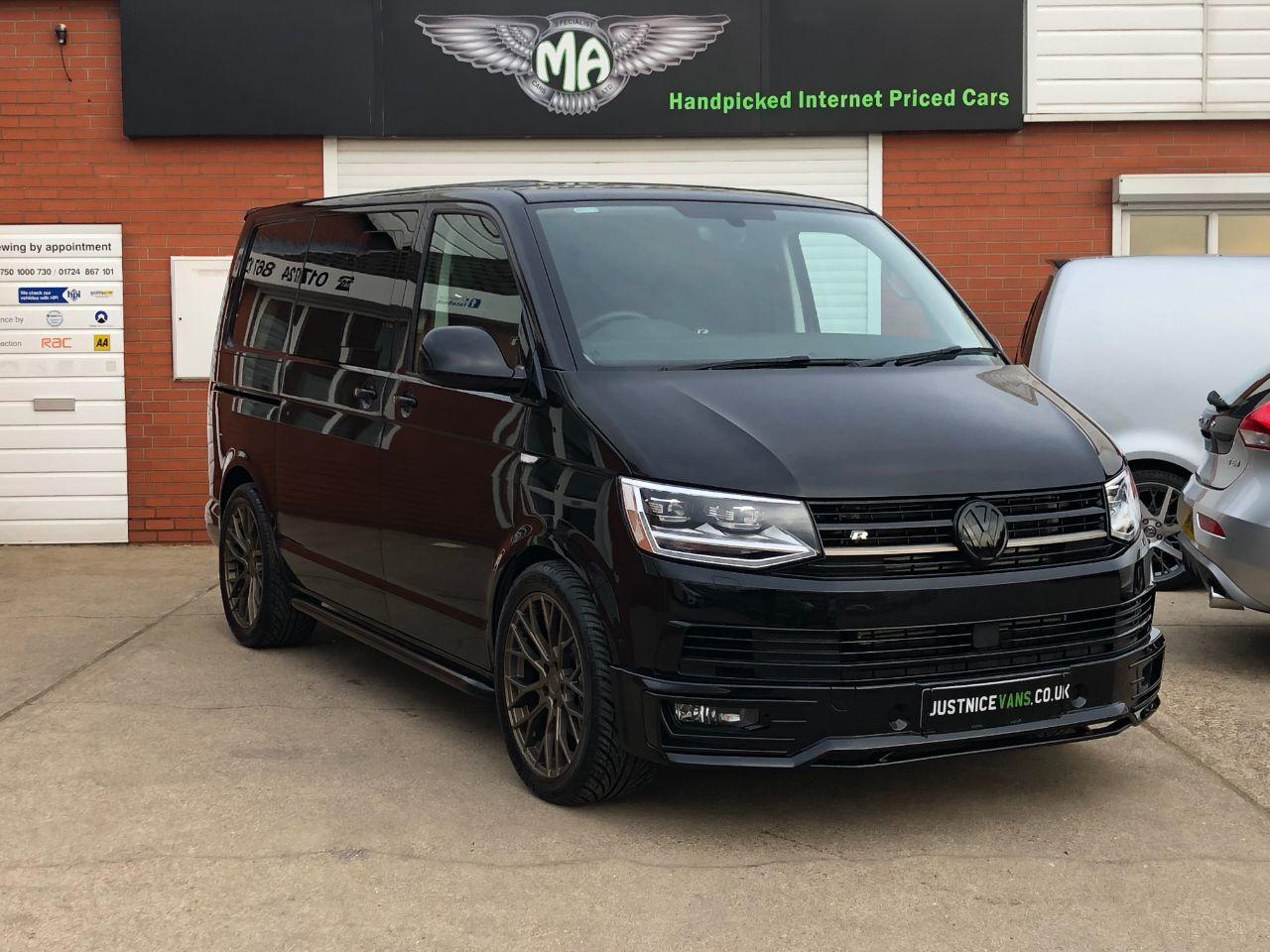 Volkswagen Transporter 2.0 TSi Petrol 204BHP Highline Tailgate Kombi Combi Van Petrol Deep Black Pearl