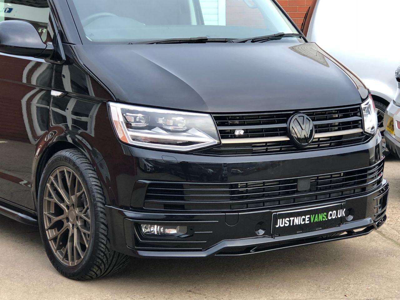 Volkswagen Transporter 2.0 TSi Petrol 204BHP Highline Tailgate Kombi Combi Van Petrol Deep Black Pearl