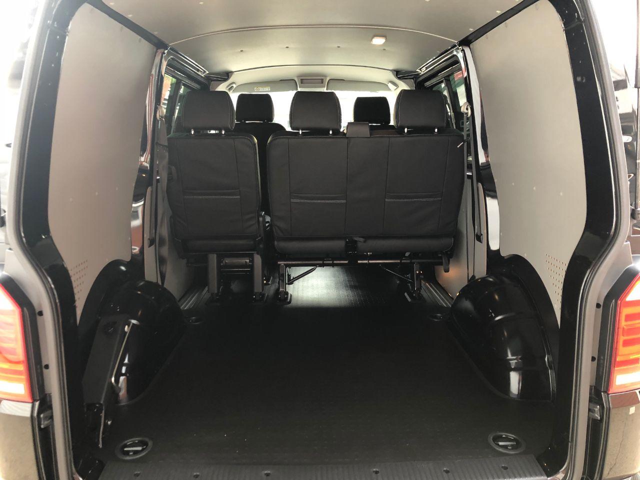 Volkswagen Transporter 2.0 TSi Petrol 204BHP Highline Tailgate Kombi Combi Van Petrol Deep Black Pearl