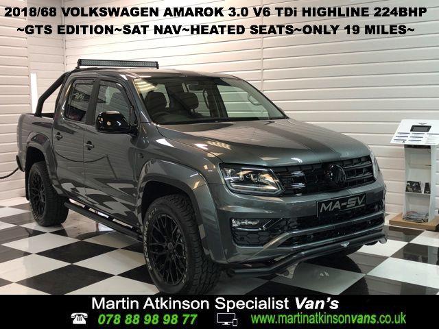 Volkswagen Amarok 3.0 V6 TDi Highline GTS Edition 224 Auto Pick Up Diesel Indium Grey Metallic