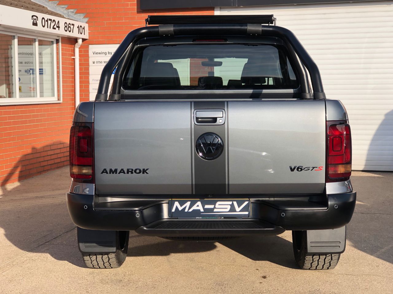 Volkswagen Amarok 'GTS PACK' Pick Up Highline 3.0 V6 TDI 224 BMT 4M Auto Pick Up Diesel Indium Grey