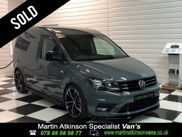 Volkswagen Caddy 2.0 Highline Tailgate BlueMotion Tech 102PS R Styling Pack Panel Van Diesel Pure Grey