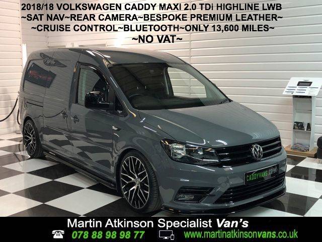 2018 Volkswagen Caddy Maxi Highline 2.0TDI 5speed Bluemotion R Styling pack