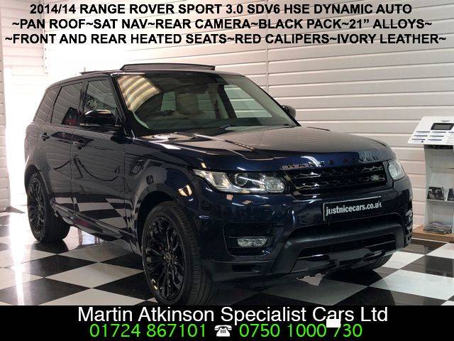 2014 Land Rover Range Rover Sport 3.0 SDV6 HSE Dynamic 5dr Auto