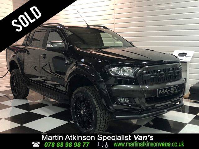 Ford Ranger Wildtrak Auto 3.2 TDCI MA-SV Black Edition Pick Up Diesel Panther Black