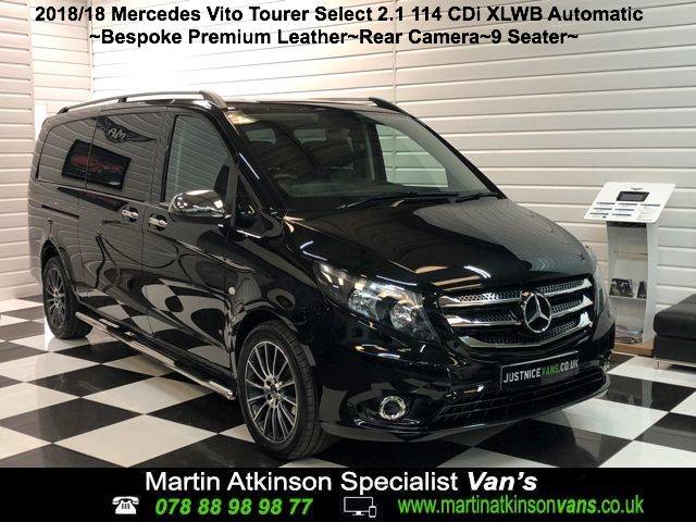 2018 Mercedes-Benz Vito 2.1 VITO 114CDi Tourer Select Auto XLWB 9 seat
