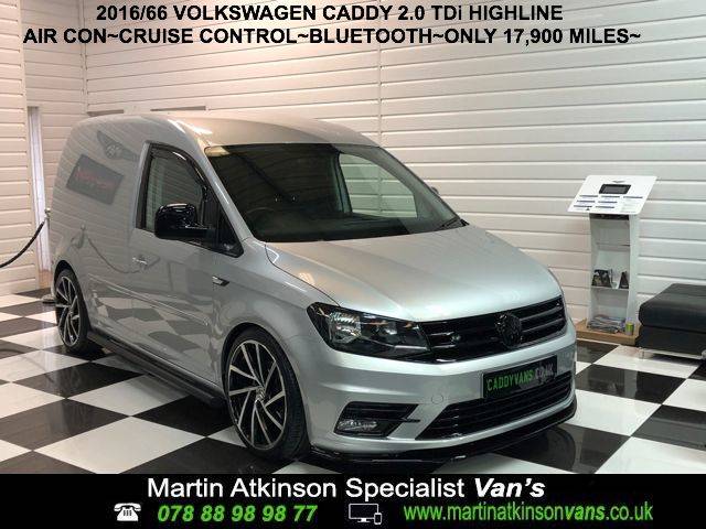 2016 Volkswagen Caddy 2.0 TDI R Styling Pack BlueMotion Tech 102PS + Highline Van