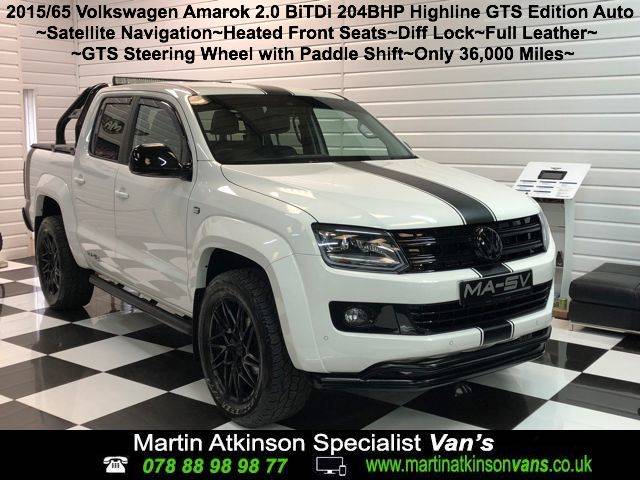 2015 Volkswagen Amarok GTS PACK Pick Up Highline 2.0 BiTDI 204BHP BMT 4MTN Auto