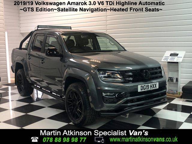 2019 Volkswagen Amarok 19/19 Amarok 'GTS PACK' Pick Up Highline 3.0 V6 TDI 204 BMT 4M Auto