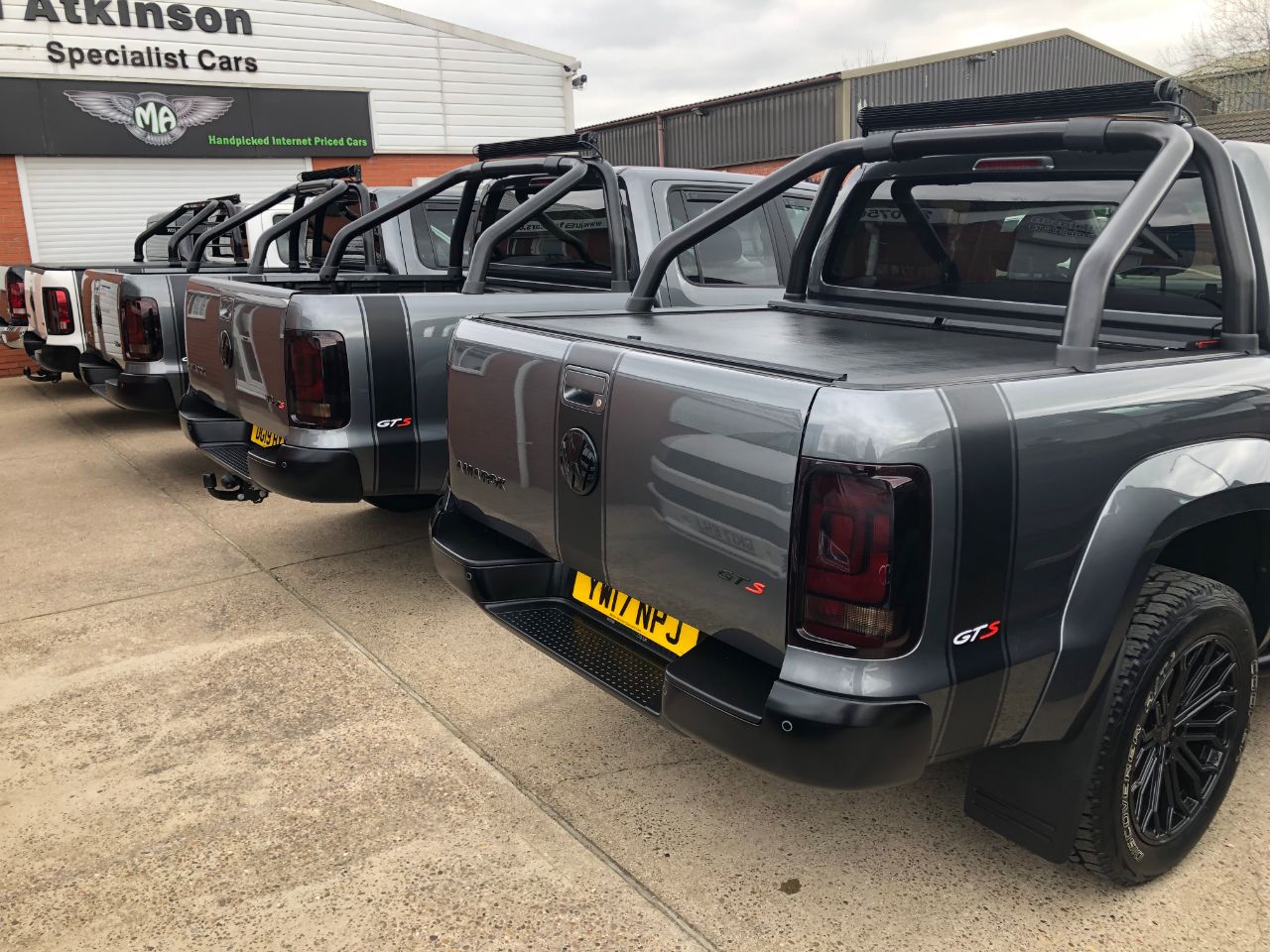 Volkswagen Amarok GTS EDITION Pick Up Highline 3.0 V6 TDI 224 BMT 4M Auto Pick Up Diesel Indium Grey