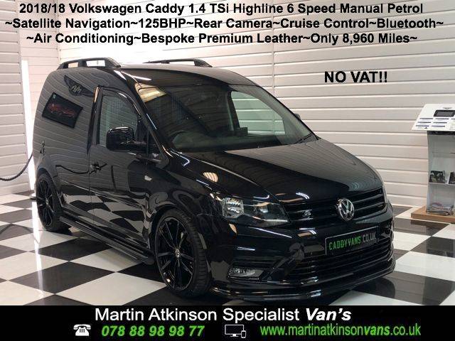2018 Volkswagen Caddy 1.4 TSi Black Edition R Styling Pack Highline 125BHP Manual