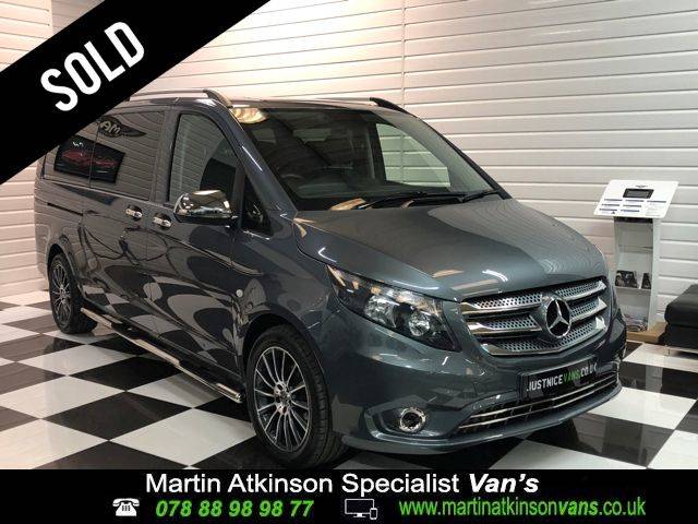 Mercedes-Benz Vito 2.1 VITO 114CDi Tourer Select XLWB 9 seat Auto Minibus Diesel Grey