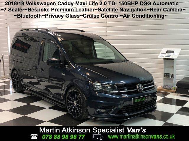 2018 Volkswagen Caddy Maxi Life 2.0 TDI 150BHP DSG 6 Speed 7 Seater 5dr