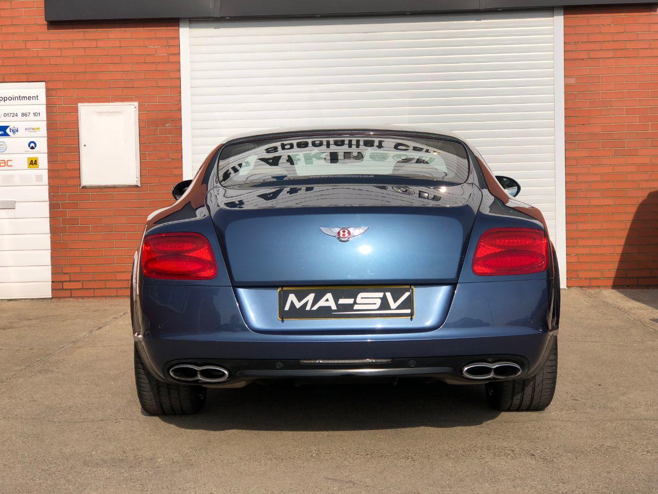 Bentley Continental GT 4.0 V8 2dr Auto 500BHP Coupe Petrol Crystal Blue Metallic