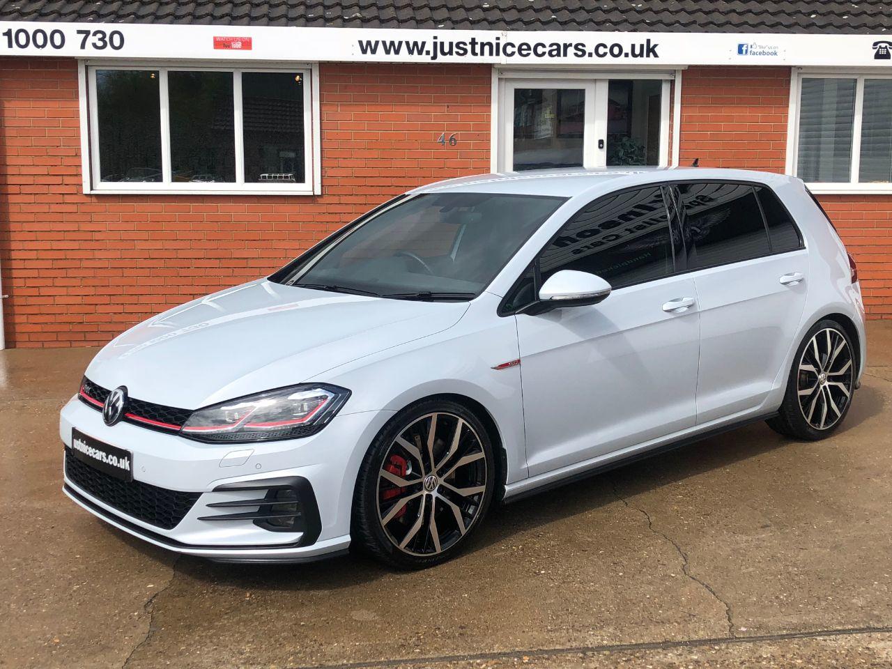 Volkswagen Golf 2.0 TSI GTI 5dr DSG Hatchback Petrol White Silver
