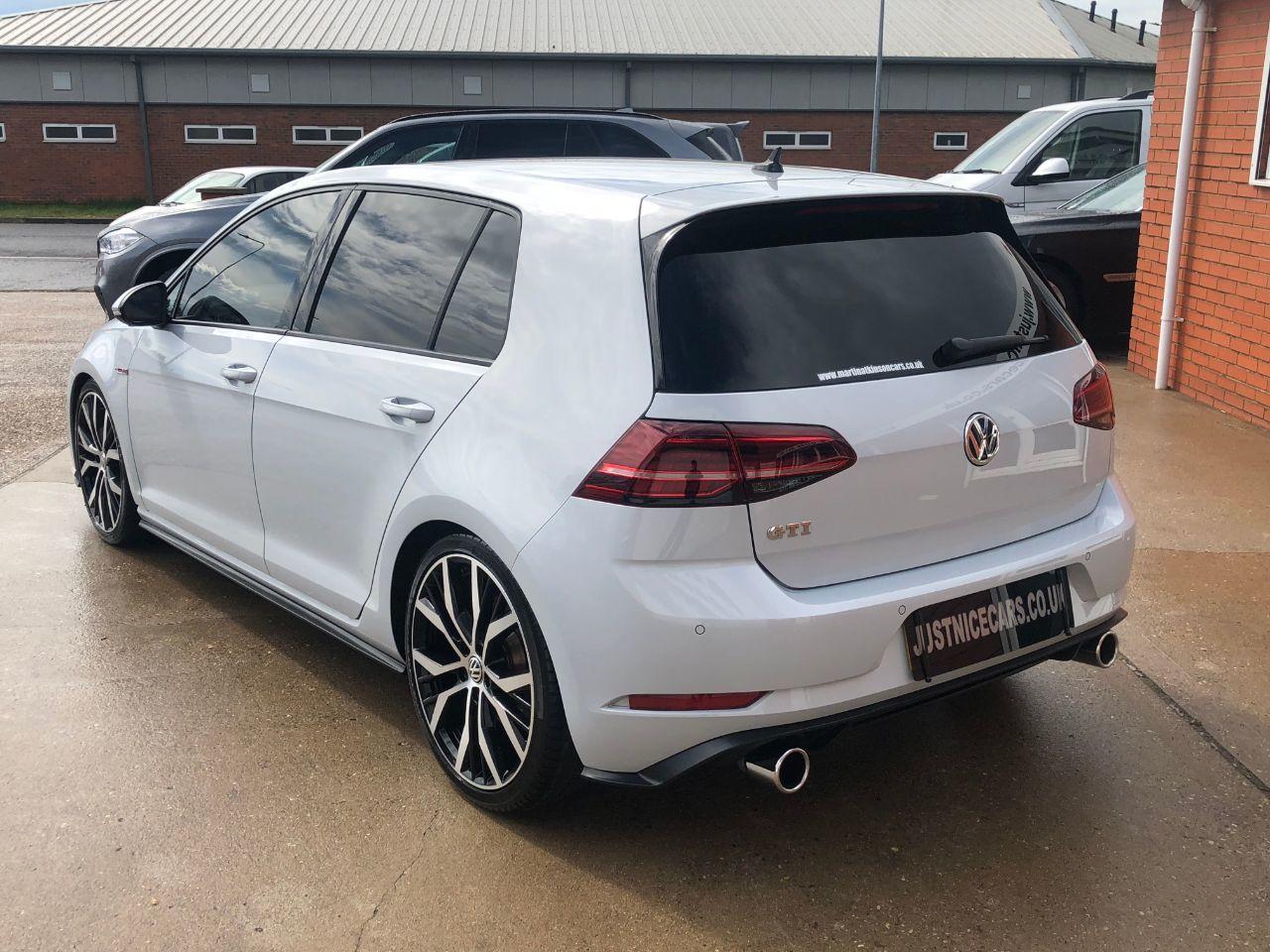 Volkswagen Golf 2.0 TSI GTI 5dr DSG Hatchback Petrol White Silver