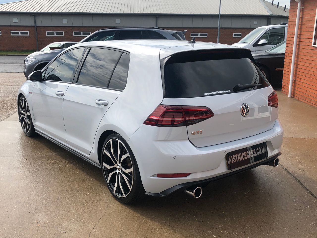Volkswagen Golf 2.0 TSI GTI 5dr DSG Hatchback Petrol White Silver