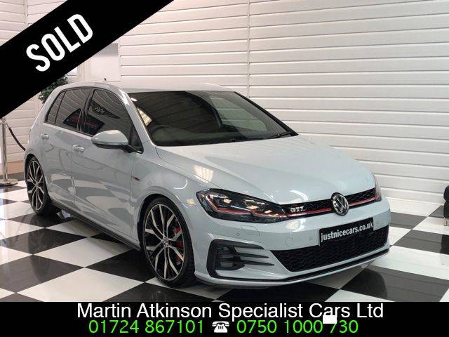 Volkswagen Golf 2.0 TSI GTI 5dr DSG Hatchback Petrol White Silver