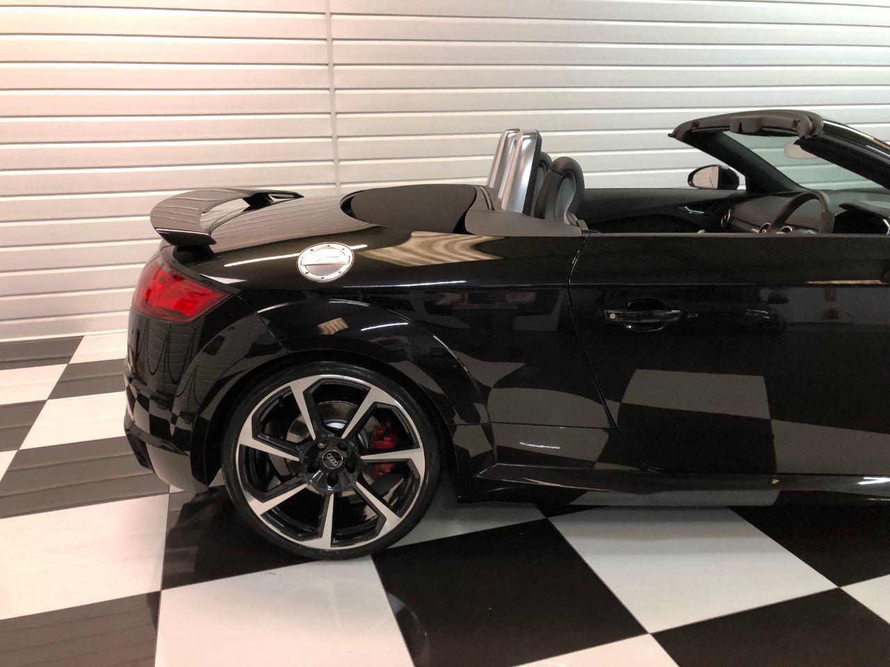 Audi TT TTRS 2.5 TFSi Quattro S-Tronic Automatic 400BHP Convertible Petrol Panther Black Crystal Effect Paintwork