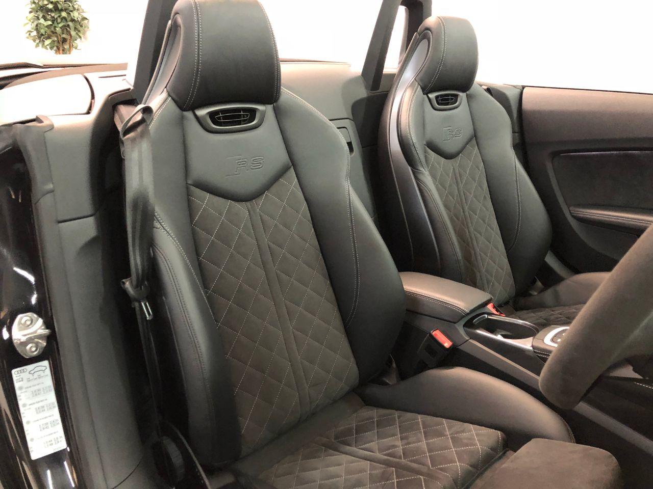 Audi TT TTRS 2.5 TFSi Quattro S-Tronic Automatic 400BHP Convertible Petrol Panther Black Crystal Effect Paintwork